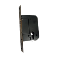 Door Lock - 52mm - Antique Brass Finish